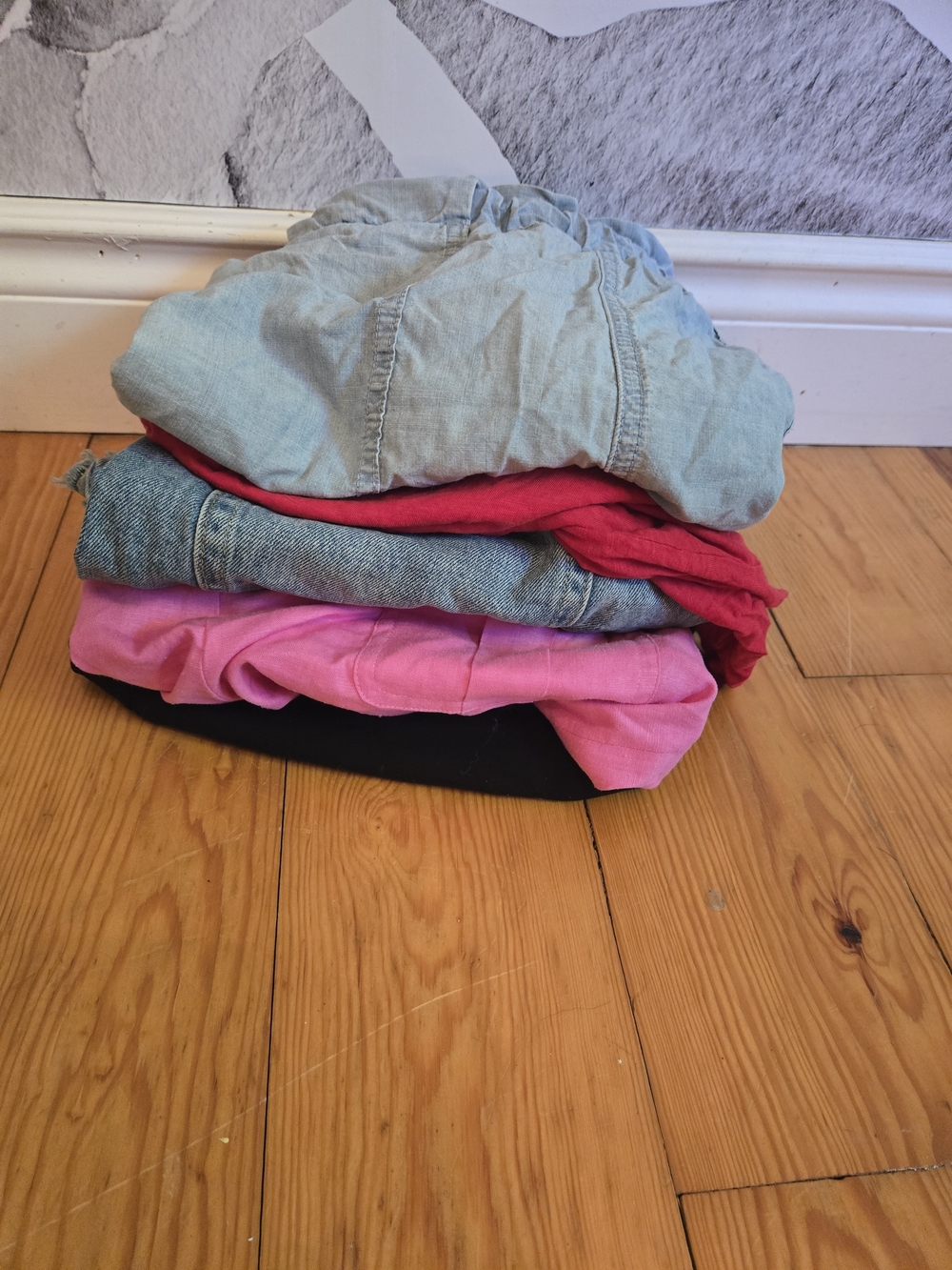 Women’s Mixed Color Shorts Pack - Pink, Red, Light Blue, Black